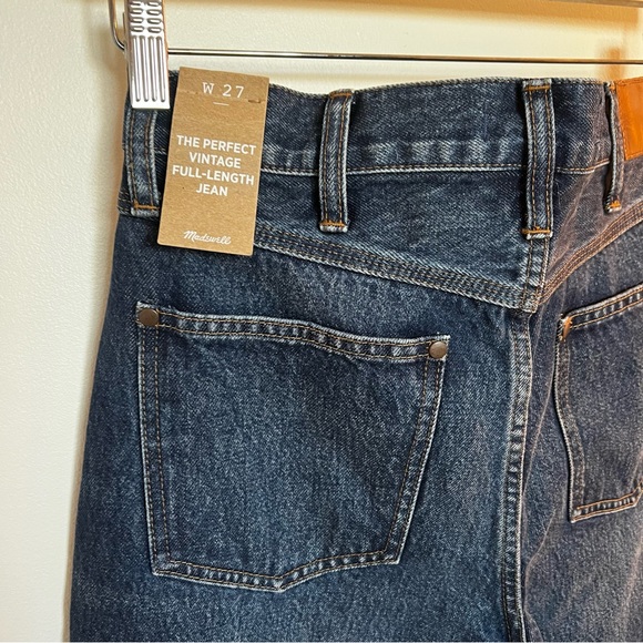 NWT Madewell Perfect Vintage Full-Length Jeans - Picture 11 of 15